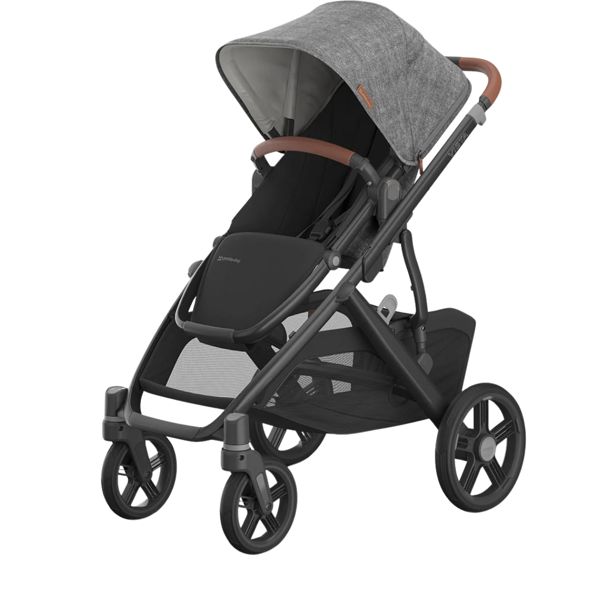 Carrinho De Bebê Uppababy Vista V3 Carbon Frame Greyson