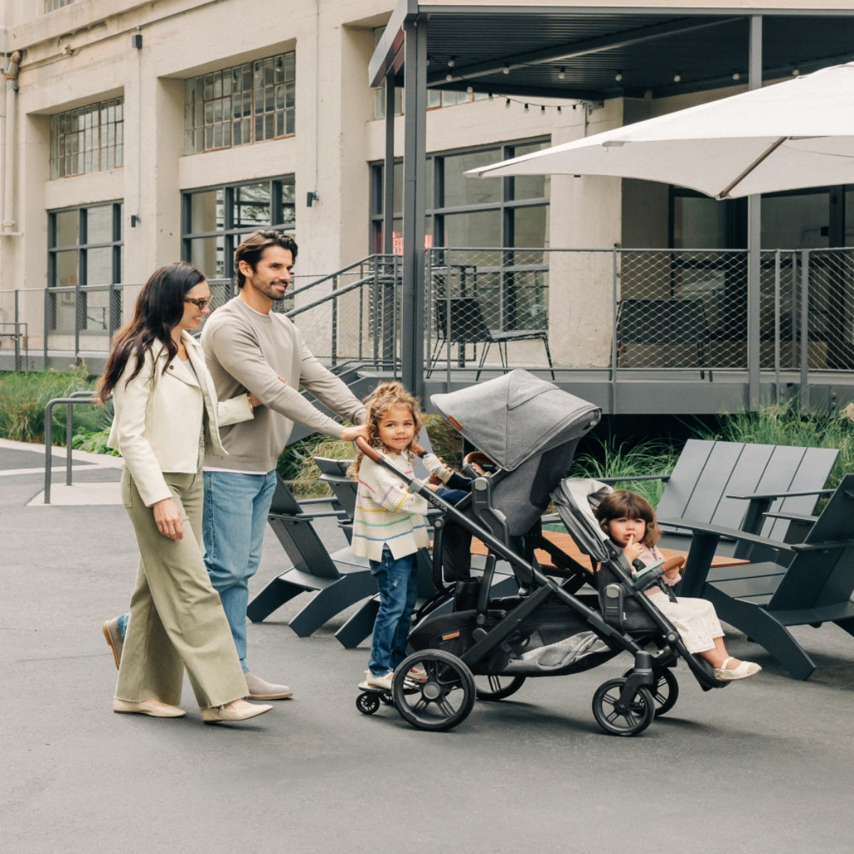 Carrinho De Bebê Uppababy Vista V3 Carbon Frame Greyson