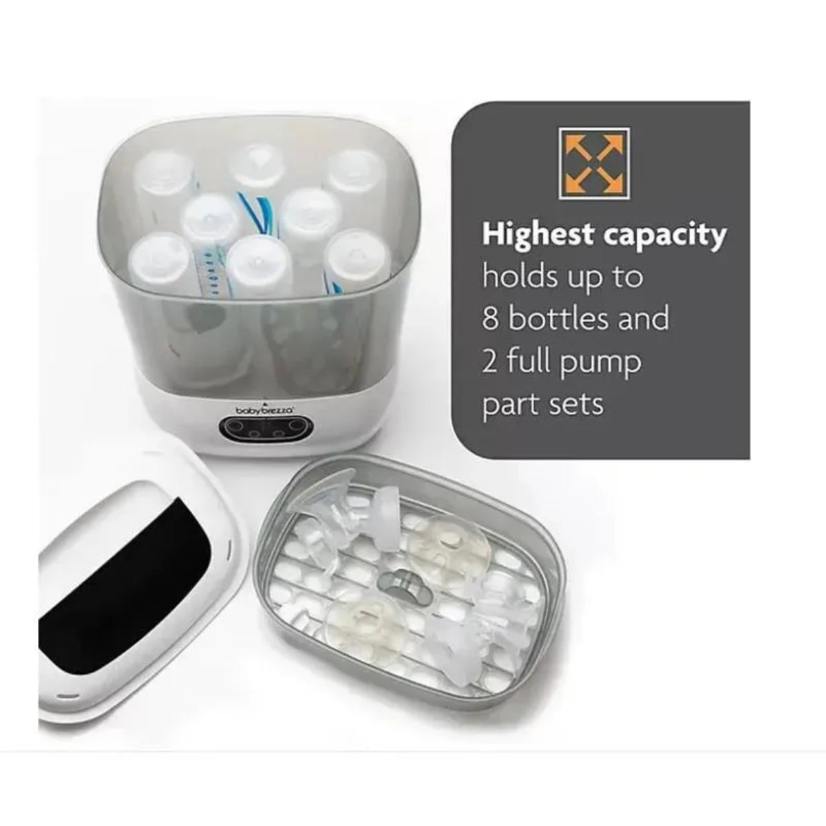 Esterilizador e Secador De Mamadeiras Baby Brezza One Step Advanced Branco 110V