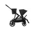 Carrinho De Bebê Cybex Gazelle S Moon Black (Black Frame)