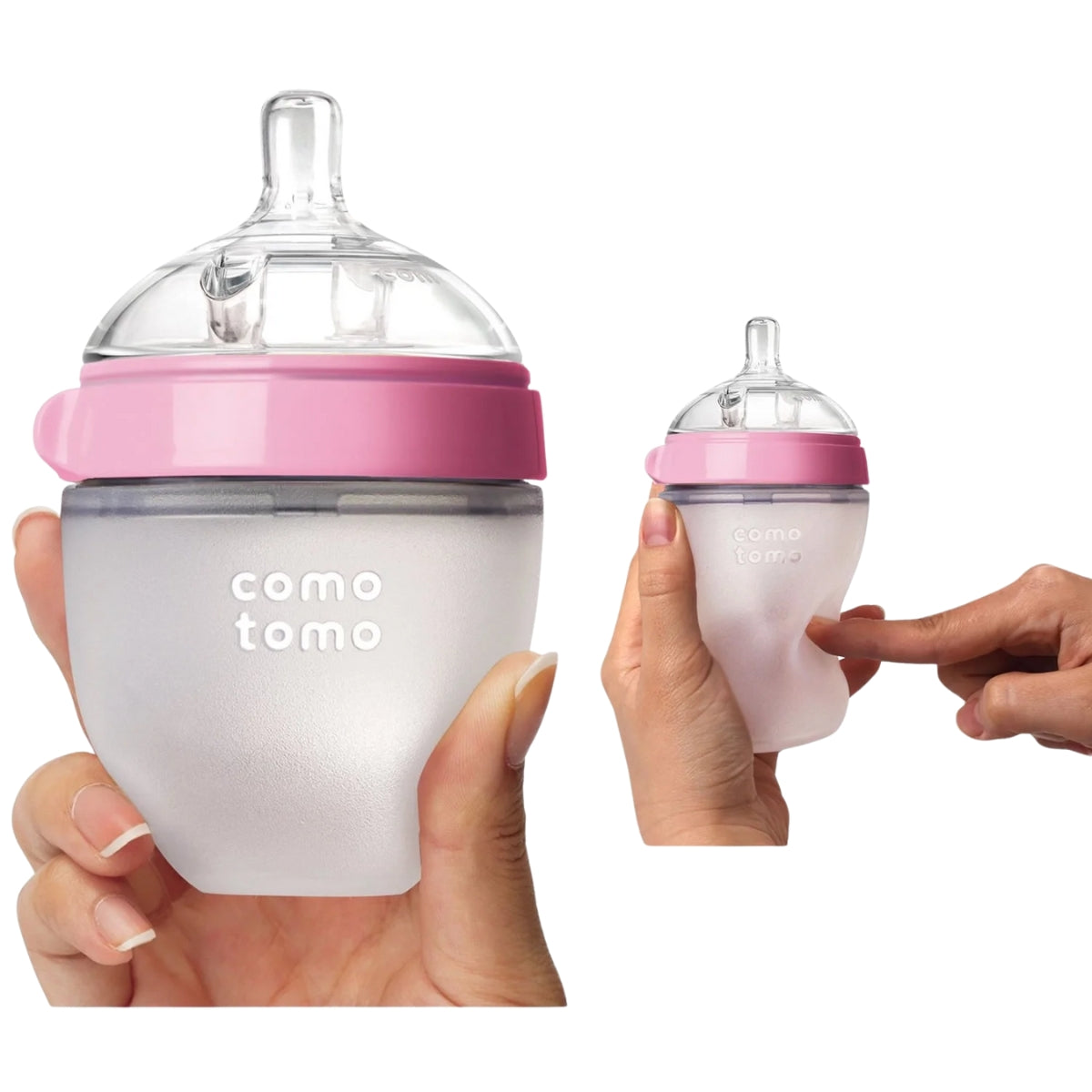 Mamadeira Comotomo Rosa 150ML