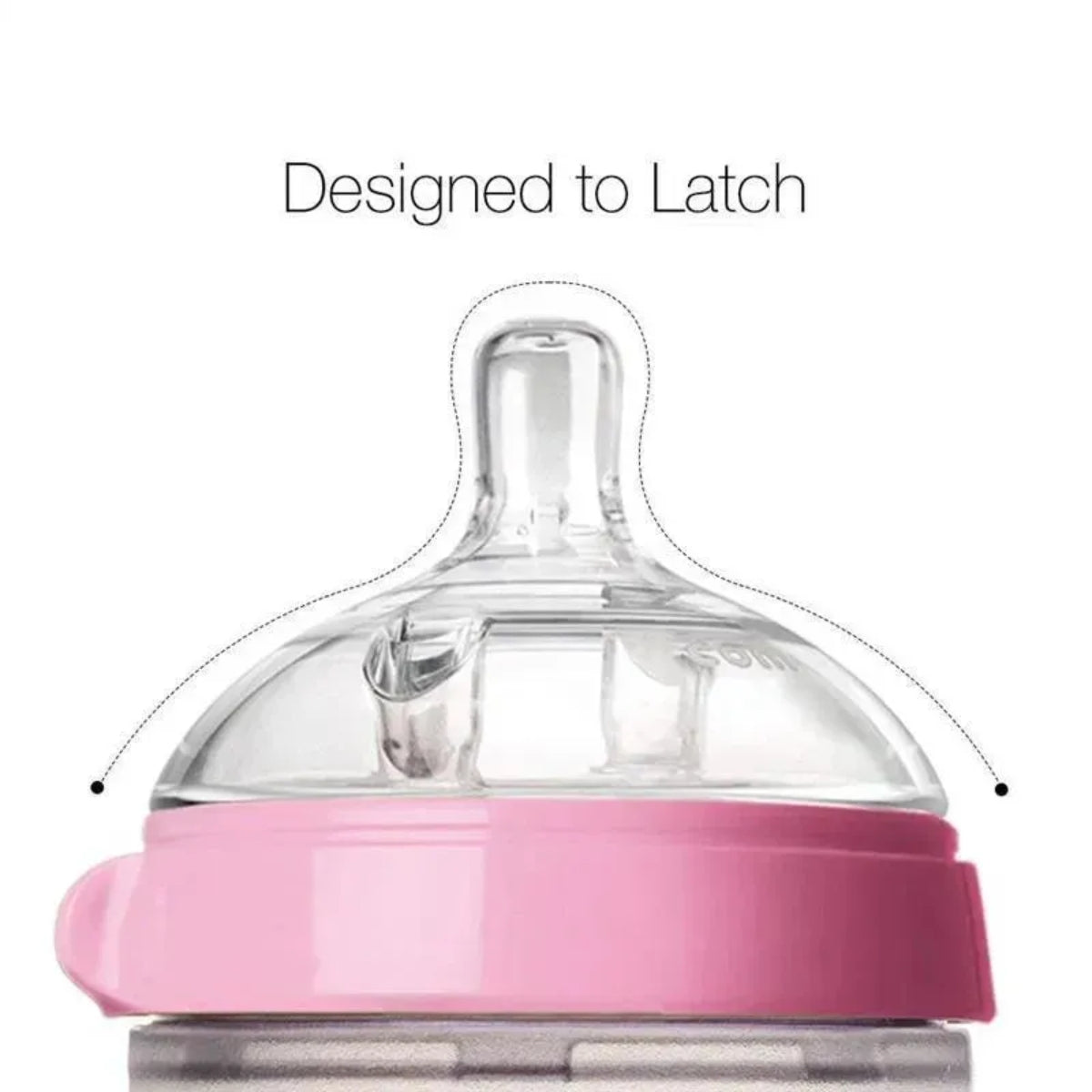 Mamadeira Comotomo Rosa 150ML
