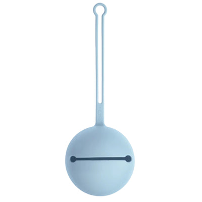 Porta Chupeta Infantil Mushie Powder Blue