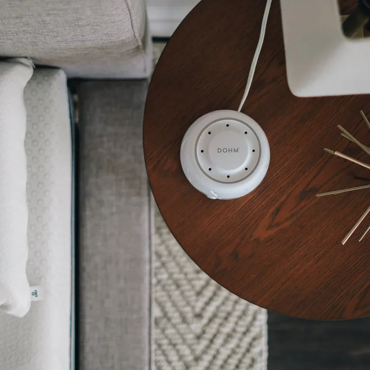 Máquina de som Dohm - Branco/Rosa