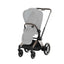 Estrutura do carrinho Cybex E-Priam 2 - ouro rosa/marrom