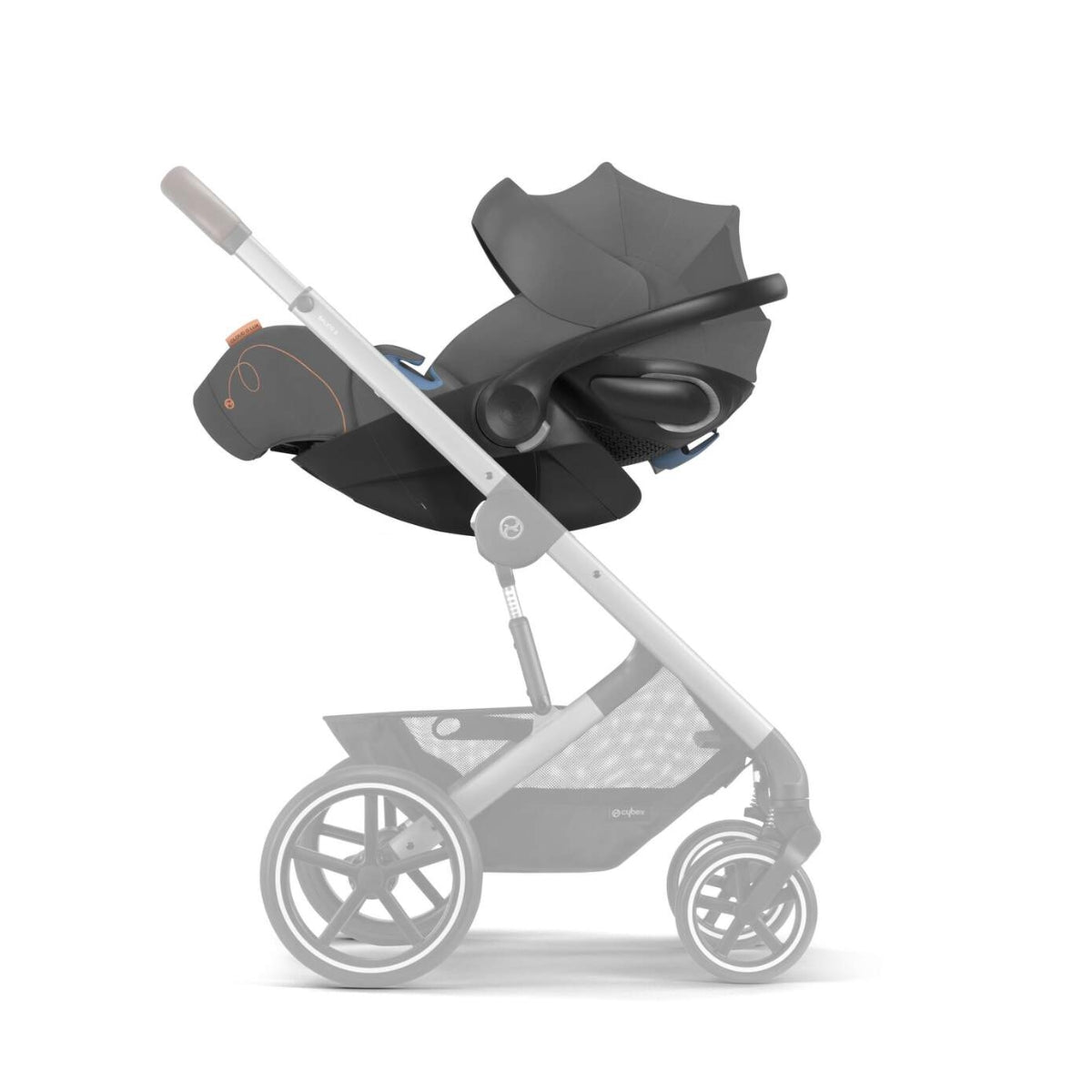 Cloud G Lux com base de carga Cybex - Lava Grey