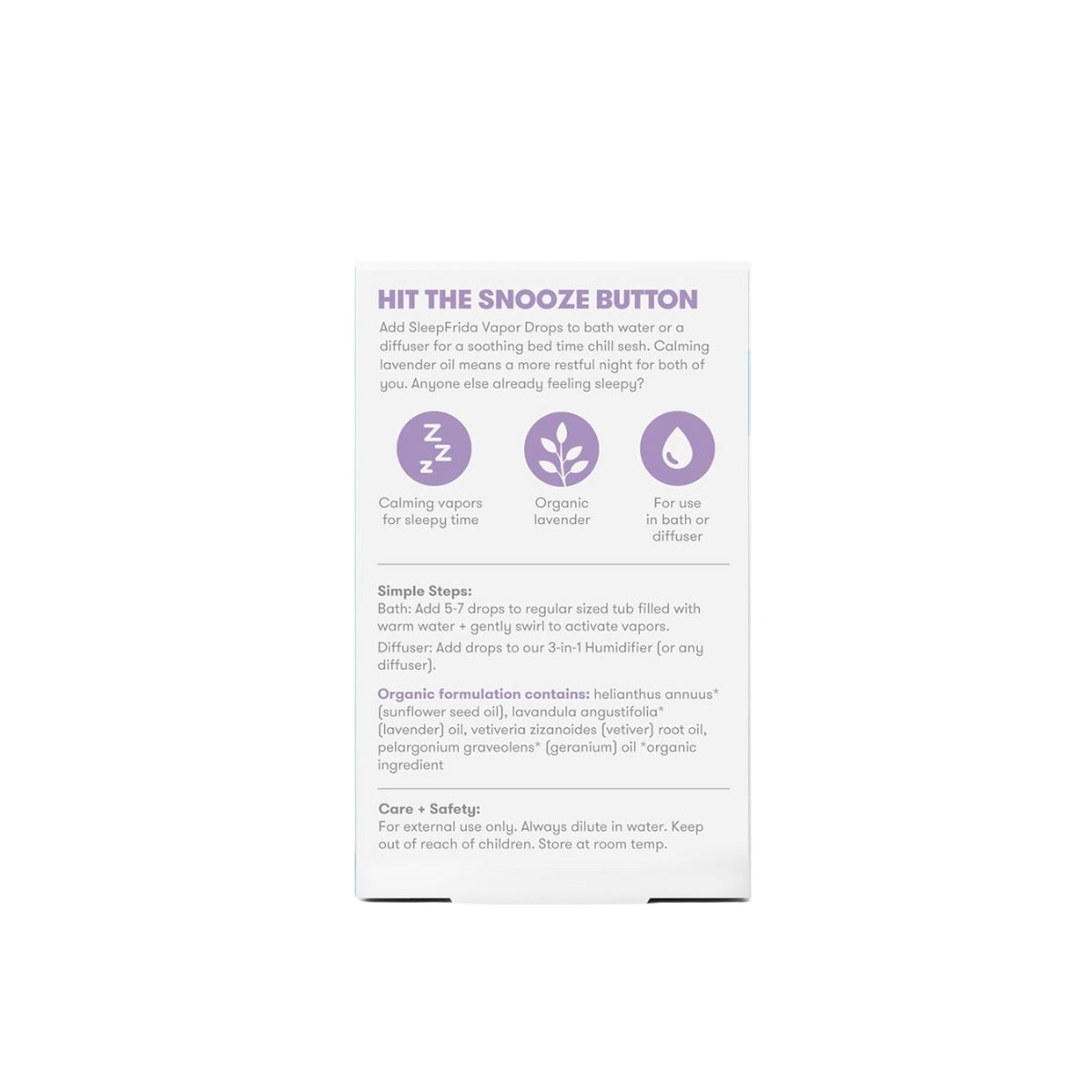 Fridababy - Gotas de Banho de Lavanda Sleep Frida