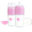 Kit De Mamadeira PopYum Com Mixer Pink 260ML