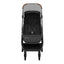 Carrinho Compacto UPPAbaby Minu V3 - Greyson (Carvão Melange / Quadro de Carbono / Couro de Sela)