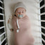 Kit de Chupetas Simétricas Lucky Mushie 0-6M Sage e Powder Blue