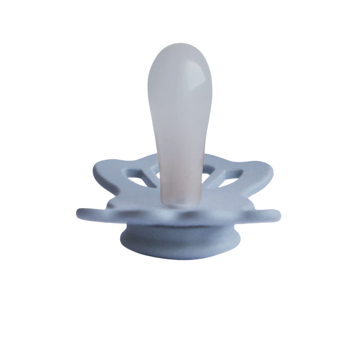 Kit de Chupetas Simétricas Lucky Mushie 0-6M Sage e Powder Blue