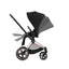 Carrinho de bebê Cybex Priam 4 Complete Rose Gold Preto Profundo