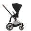 Carrinho de bebê Cybex Priam 4 Complete Rose Gold Preto Profundo