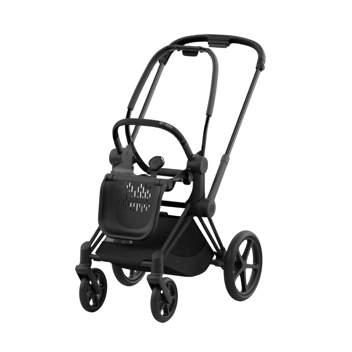 Estrutura para carrinho Cybex E-Priam 2 - Preto fosco/Preto 