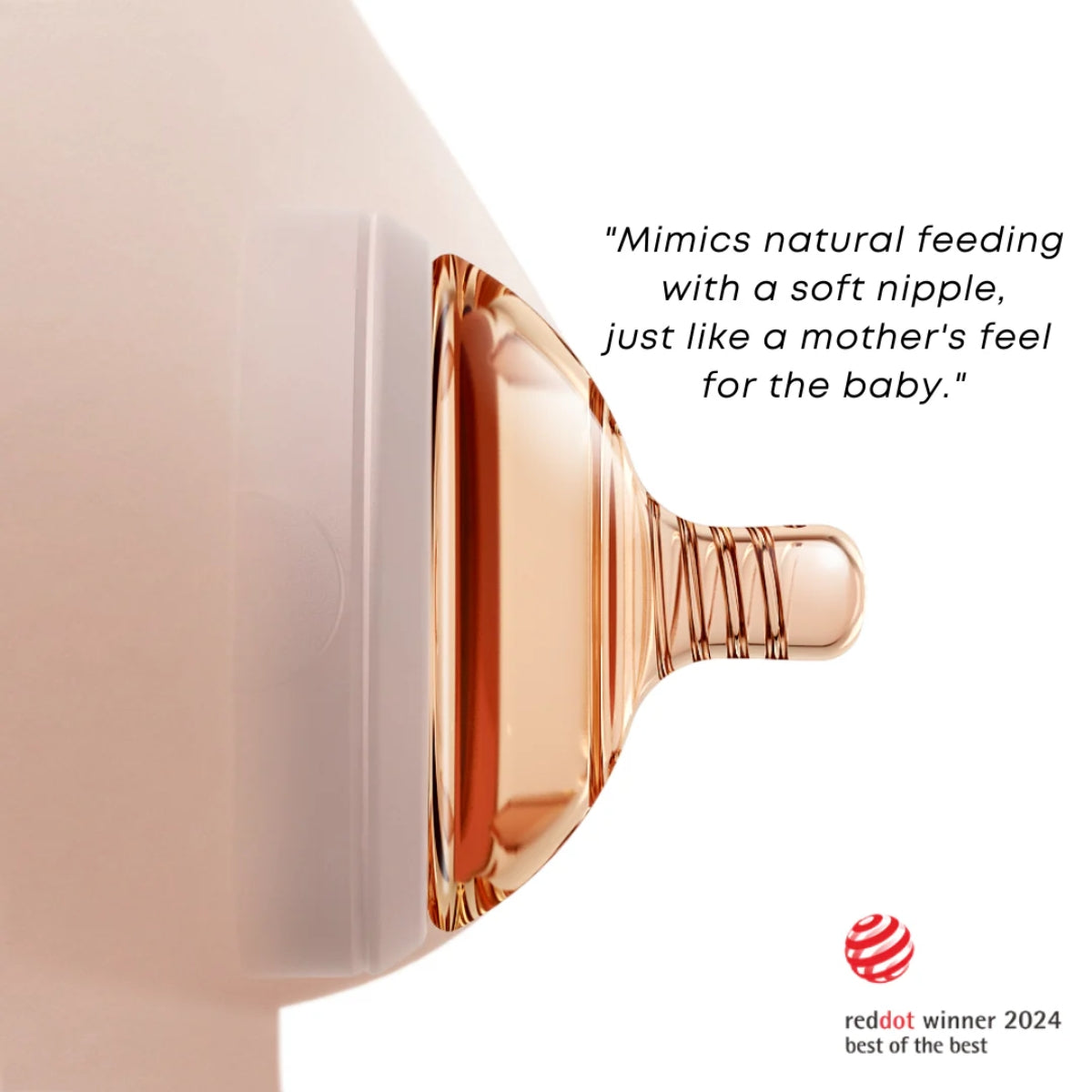 HEORSHE Baby Bottle Replecement Nipple (6M+) F-flow