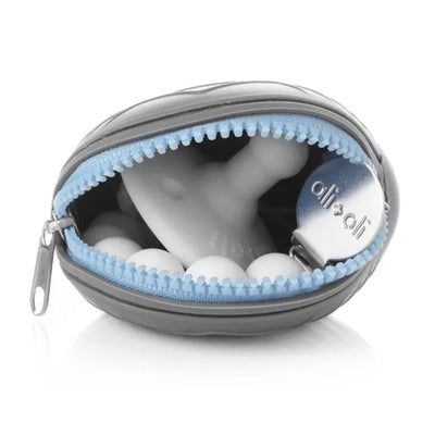 Ali + Oli Pacifier Holder Case - Grey - Luna Baby Store Miami