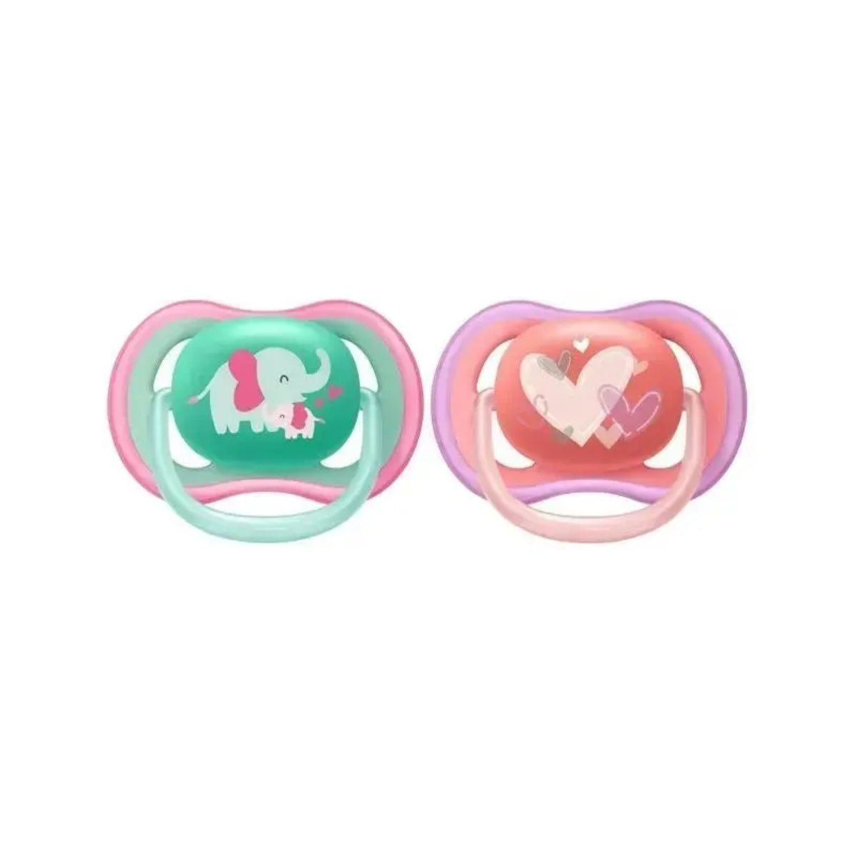 Philips Avent Ultra Air Pacifier 2 pack, 18M+ Pink