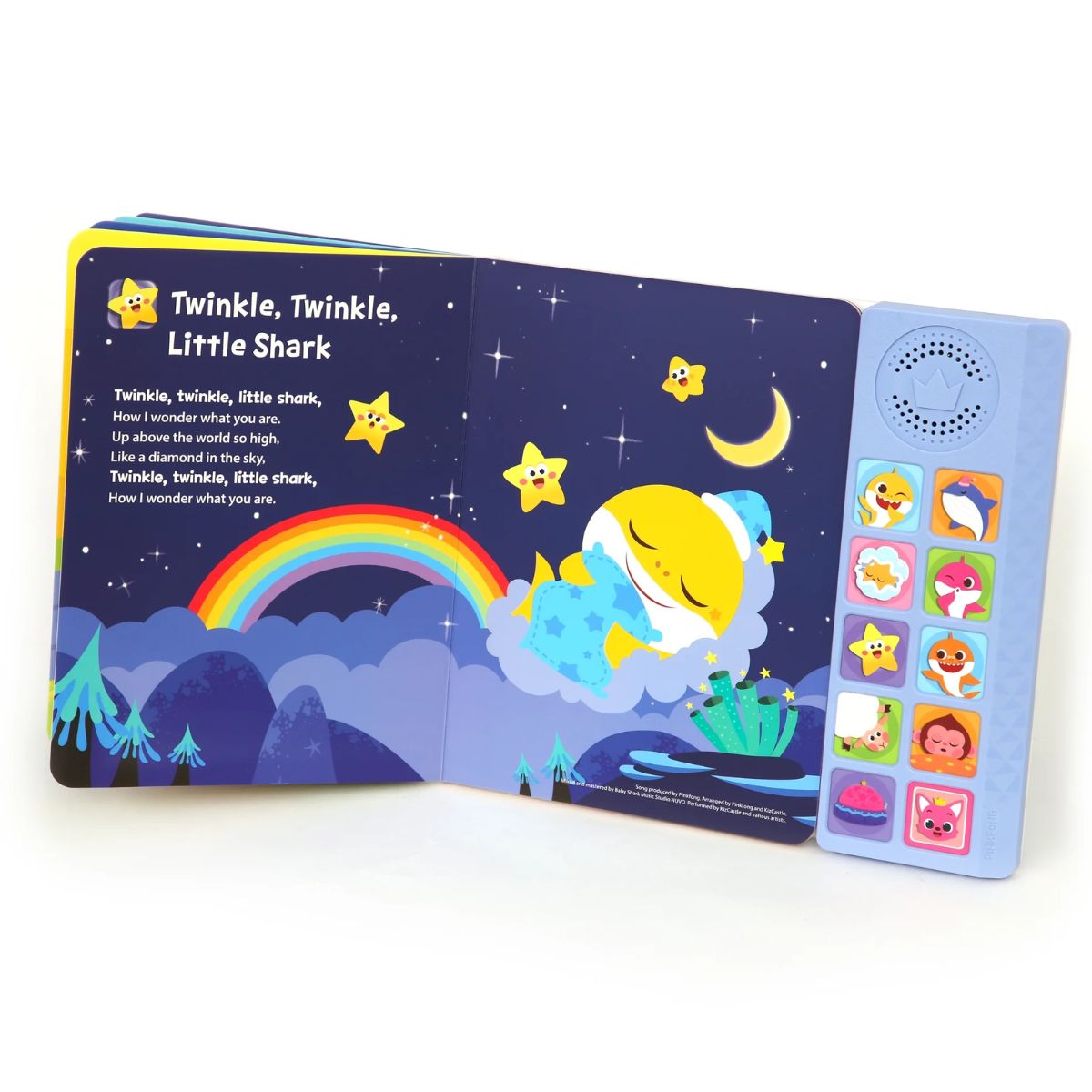 Pinkfong 10 Button Sound Book - Baby Shark Bedtime on Luna Baby Store Miami
