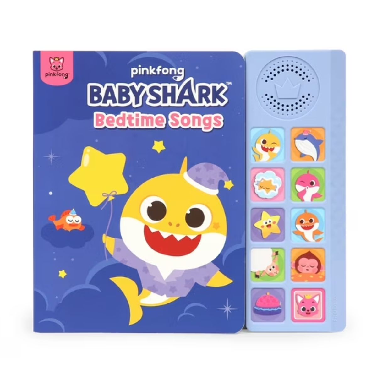 Pinkfong 10 Button Sound Book - Baby Shark Bedtime on Luna Baby Store Miami