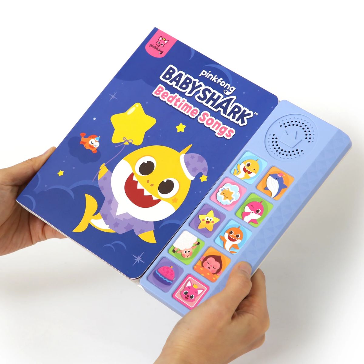 Pinkfong 10 Button Sound Book - Baby Shark Bedtime on Luna Baby Store Miami