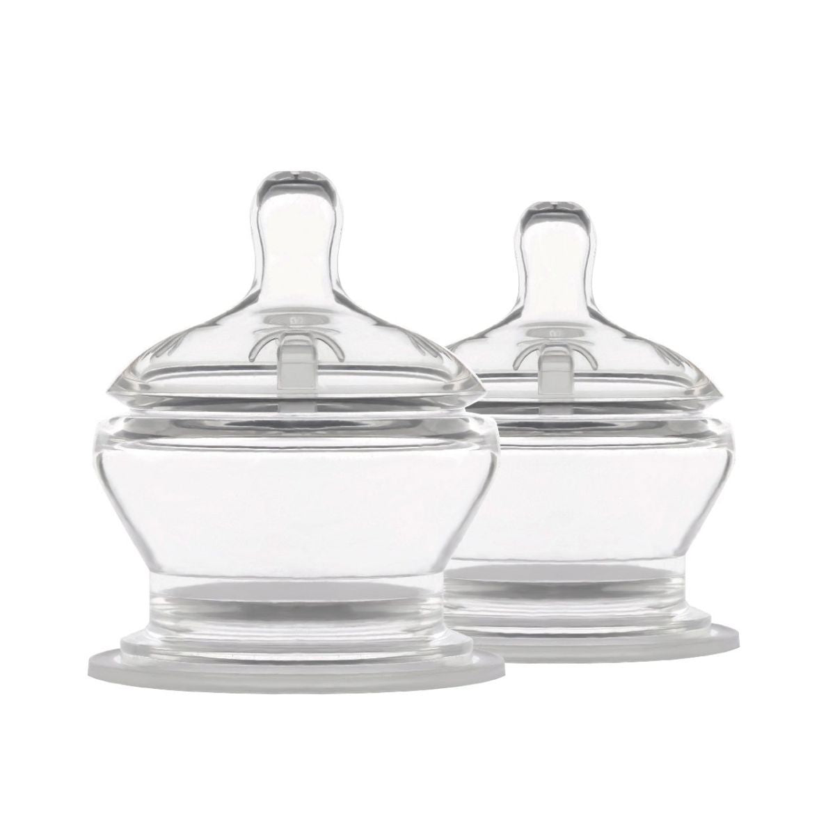 PopYum Stage 1 Slow Flow Nipple, 2-Pack 0M