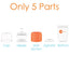 Kit De Mamadeira PopYum Com Mixer 260ML on Luna Baby Store Miami