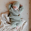 Prendedor De Chupeta Infantil Mushie EVA Mauve on Luna Baby Store Miami