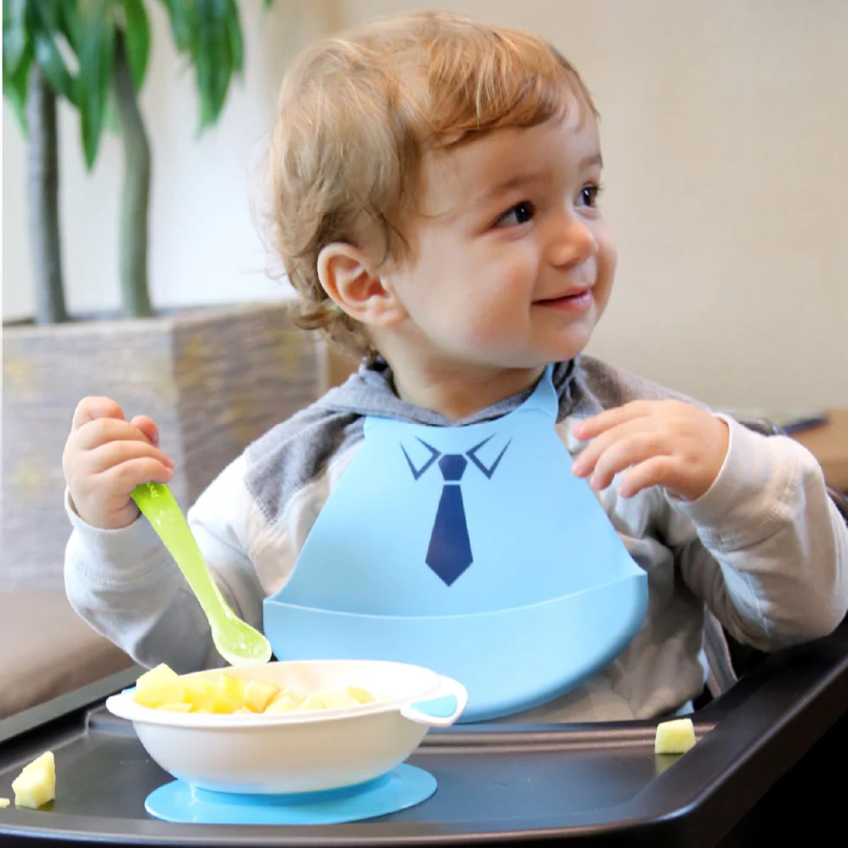 Colheres de Silicone Primo Passi Blue/Green