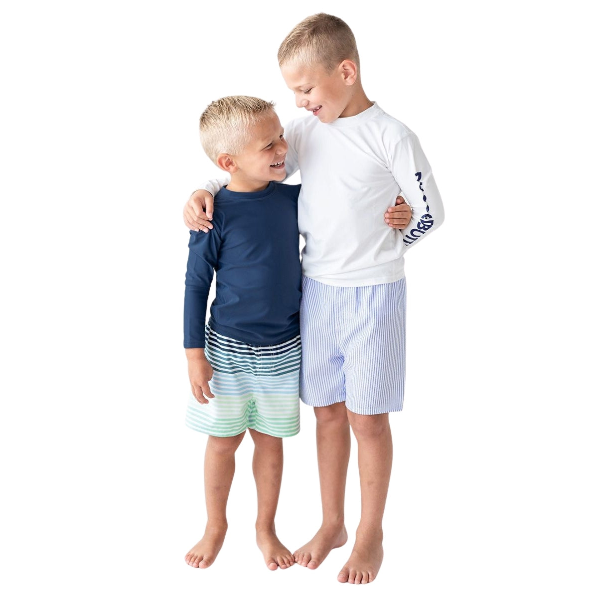 Camisa De Banho Infantil Ruggedbutts Navy FPS50+ - 6-12M