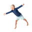 Camisa De Banho Infantil Ruggedbutts Navy FPS50+ - 6-12M