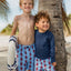 Camisa De Banho Infantil Ruggedbutts Navy FPS50+ - 6-12M