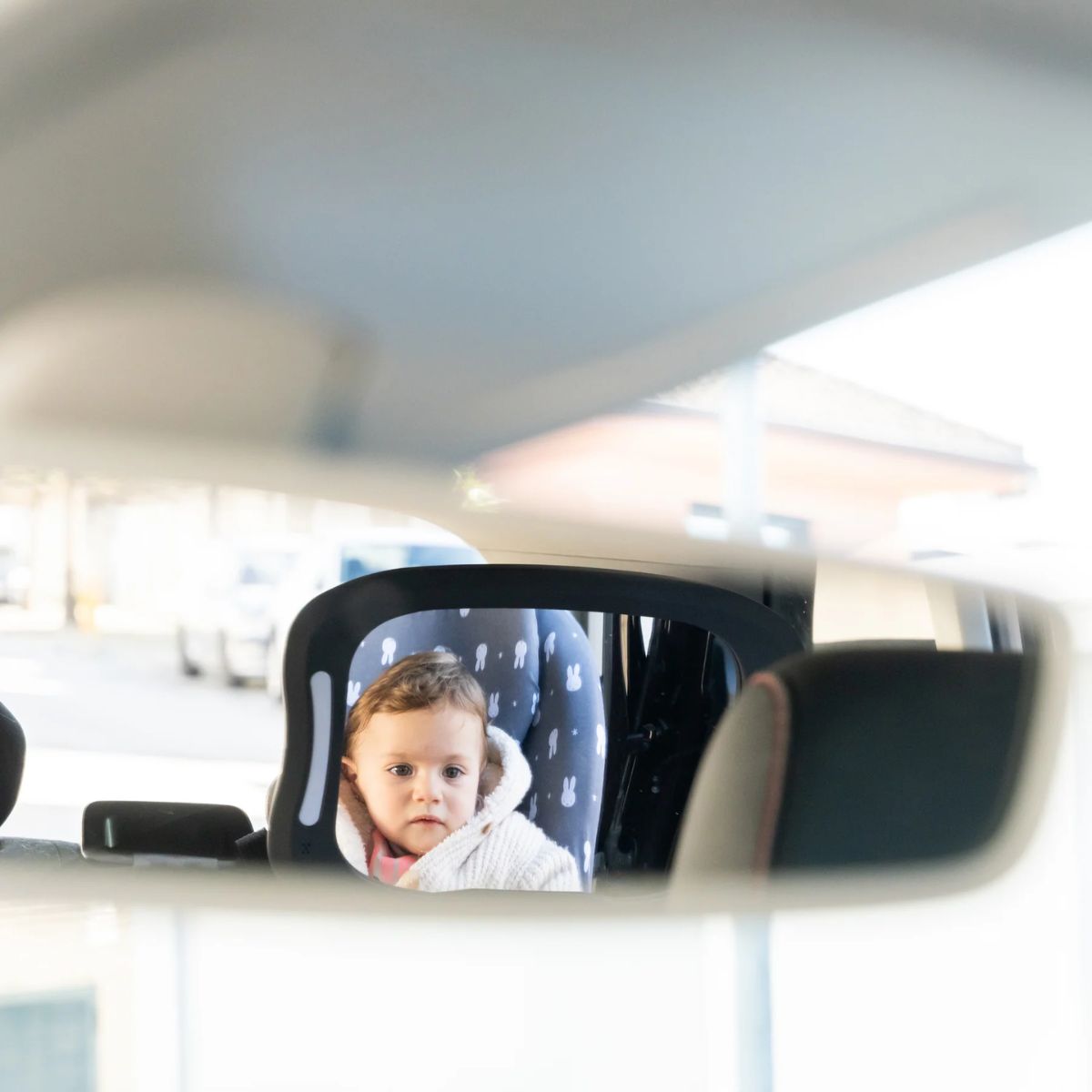 Saro 360 Baby Safety Mirror With Light on Luna Baby Store Miami