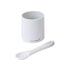 Saro Nordic Party 3 Piece Feeding Set - Glacier Grey on Luna Baby Store Miami