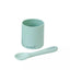 Saro Nordic Party 3 Piece Feeding Set - Hunter Mint on Luna Baby Store Miami