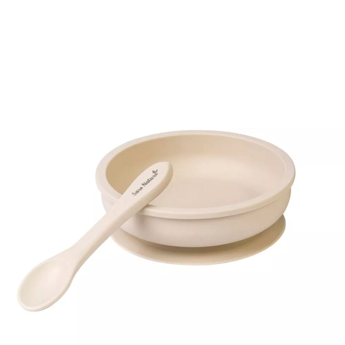 Saro Nordic Party 3 Piece Feeding Set - Sand on Luna Baby Store Miami