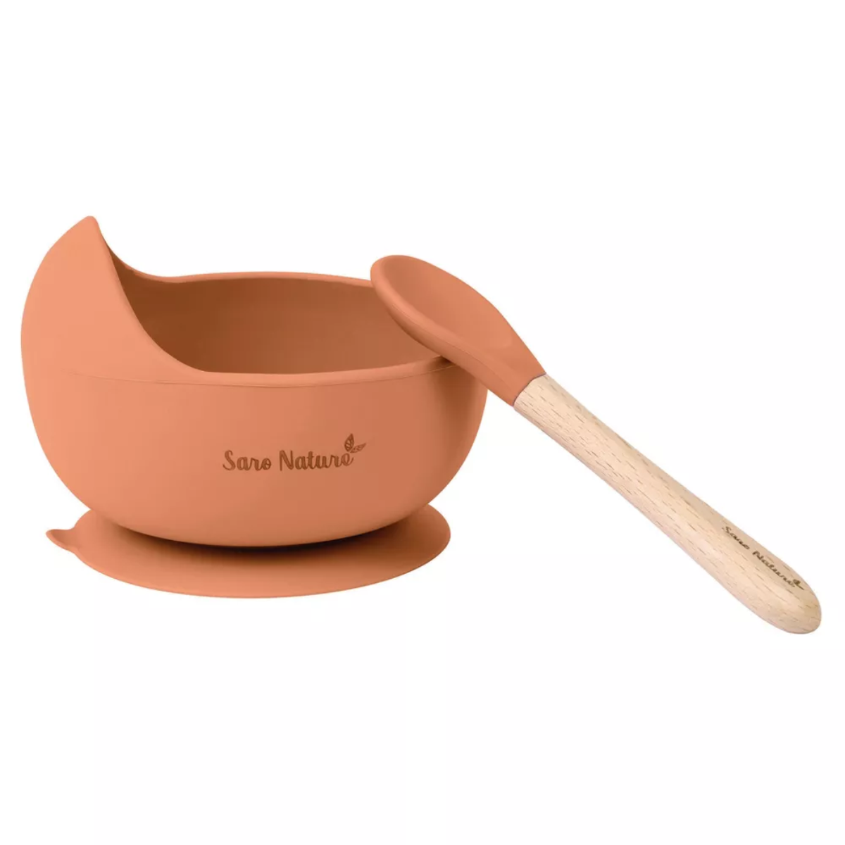 Saro Nordic Wave Bowl Feeding Set - Copper