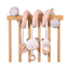 Saro Rattle Spirals Sweet + Fun - Pink on Luna Baby Store Miami