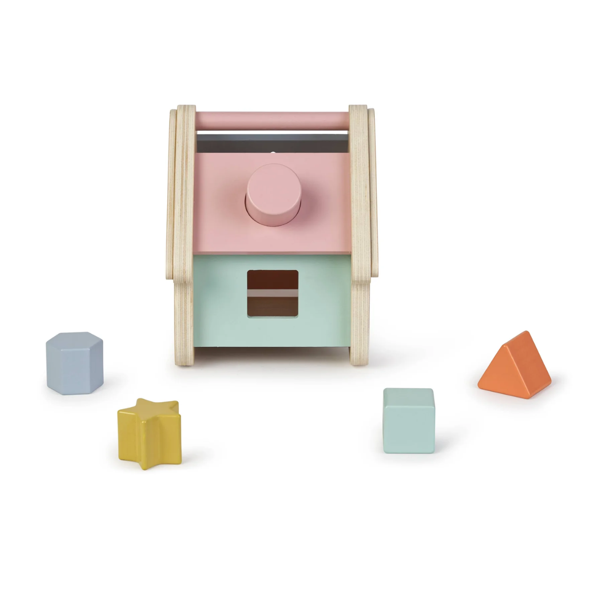 Saro Wooden Shape Sorting House