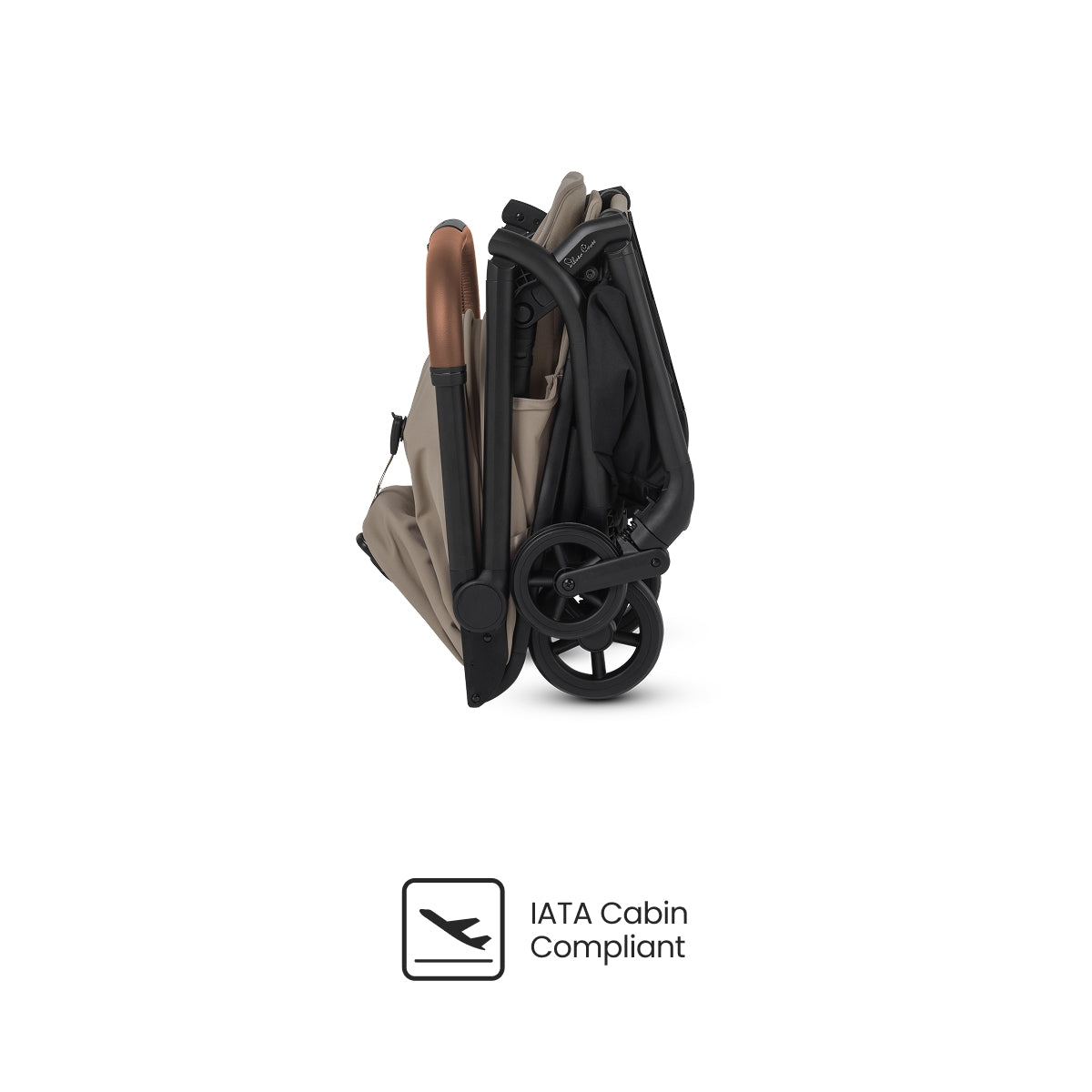 Silver Cross Nia Compact Travel Stroller - Champagne