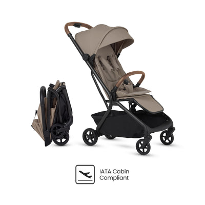 Silver Cross Nia Compact Travel Stroller - Champagne