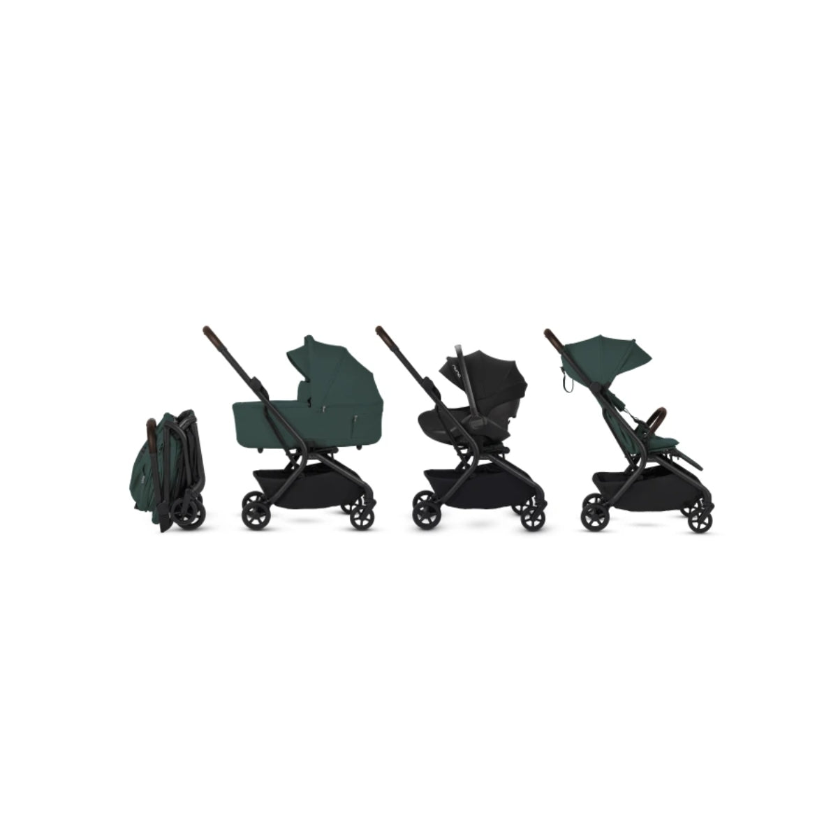 Silver Cross Nia Compact Travel Stroller - Conifer