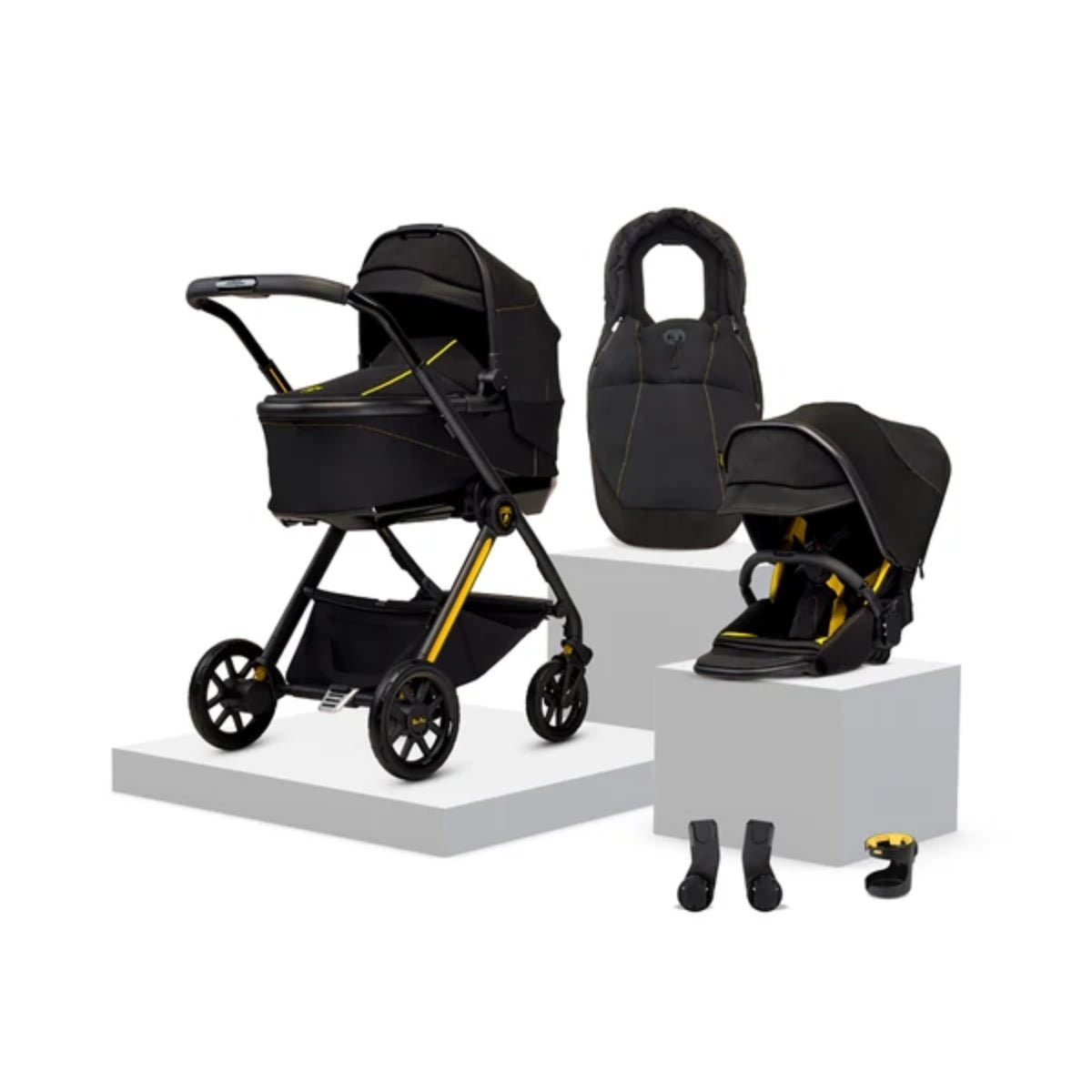 Silver Cross Reef AL Giallo Lamborghini Stroller – Limited Edition on Luna Baby Store Miami