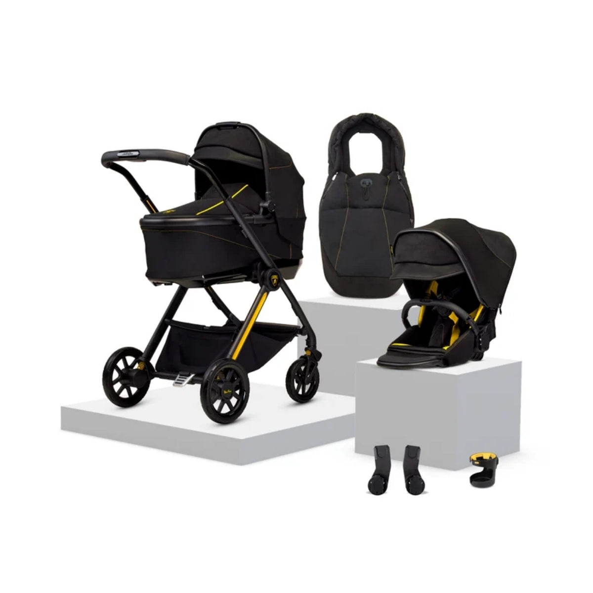 Silver Cross Reef AL Giallo Lamborghini Stroller – Limited Edition on Luna Baby Store Miami
