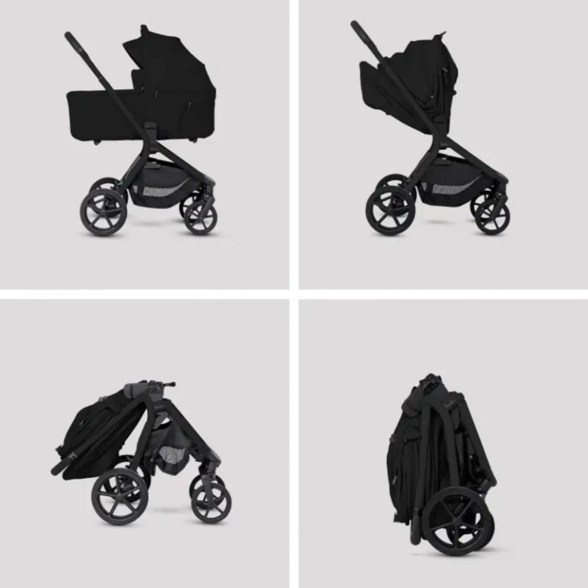 Silver Cross Breez Compact Bassinet - Onyx