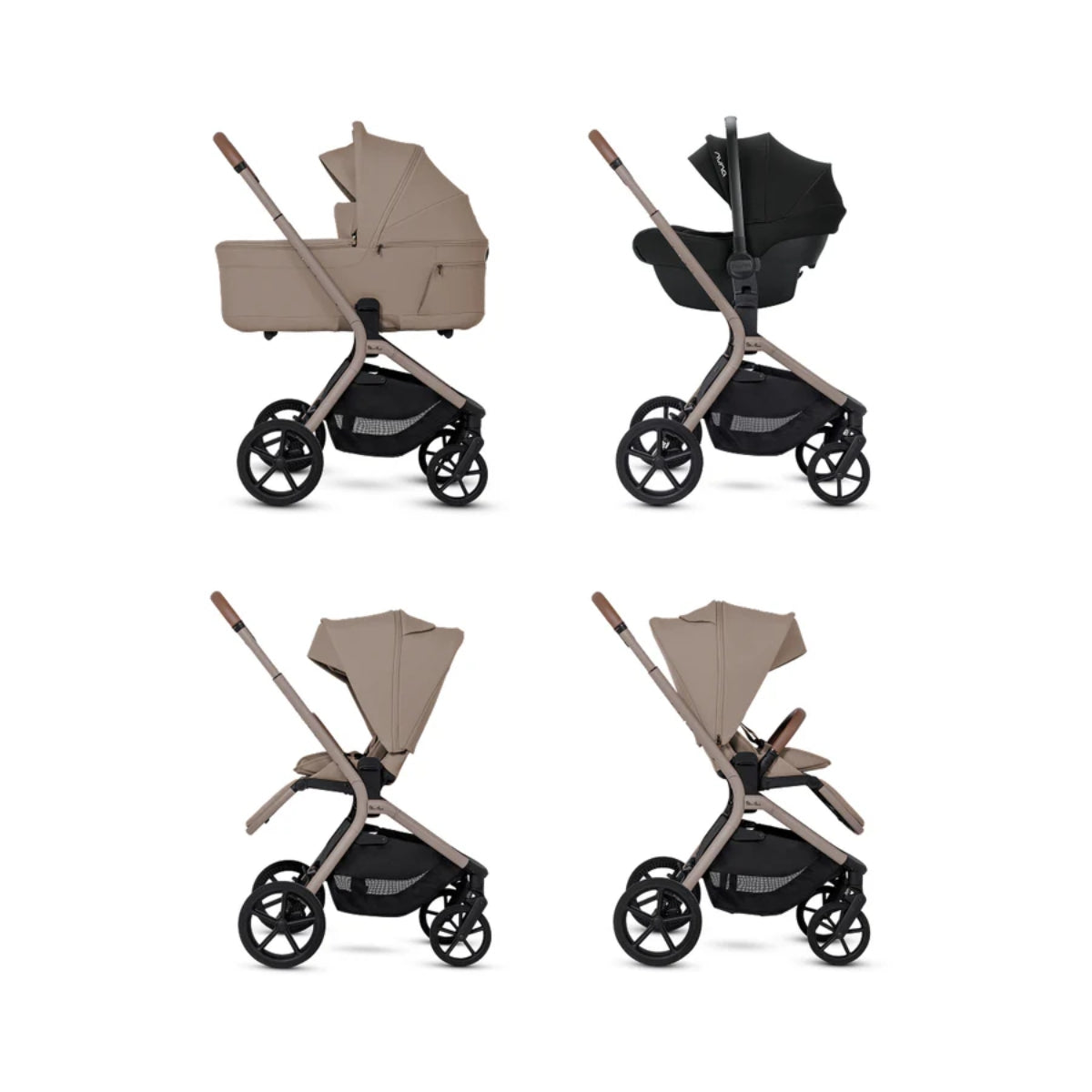 Silver Cross Breez Modular Stroller - Champagne