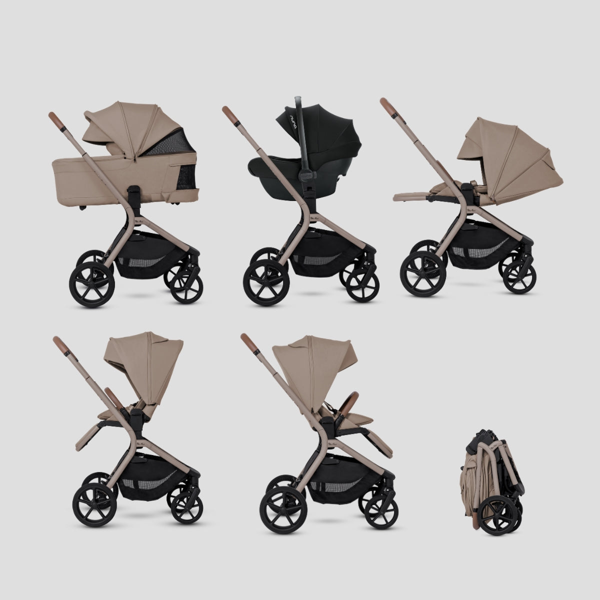 Silver Cross Breez Modular Stroller - Onyx