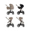 Silver Cross Cove 2 Compact Bassinet - Champagne on Luna Baby Store Miami