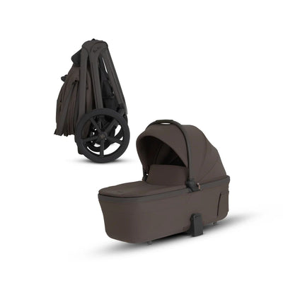 Silver Cross Cove 2 Compact Bassinet - Chocolate