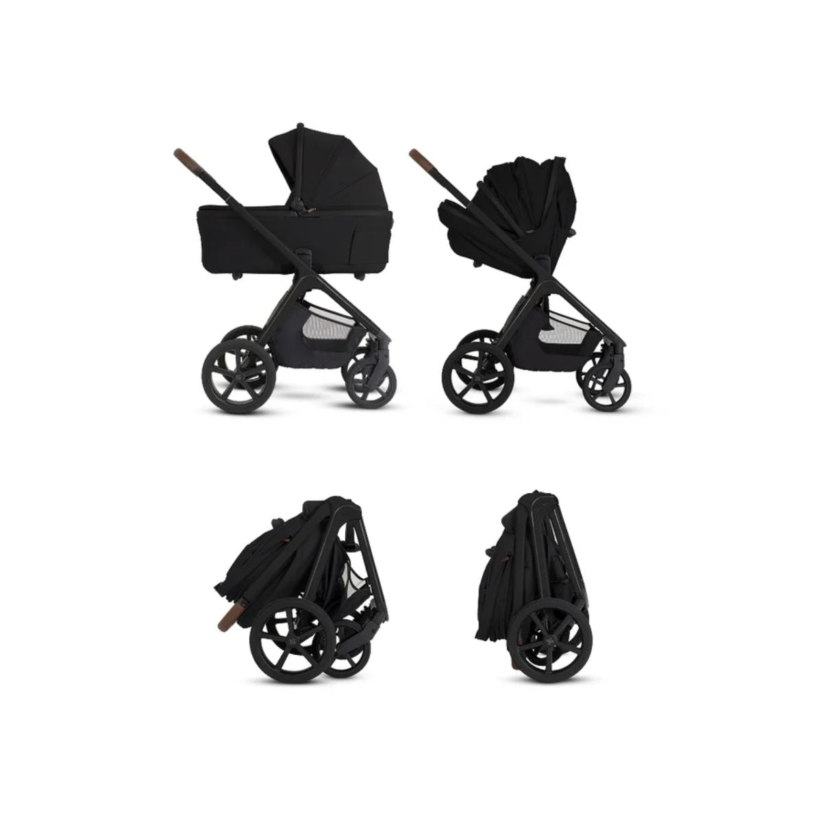 Silver Cross Cove 2 Compact Bassinet - Onyx