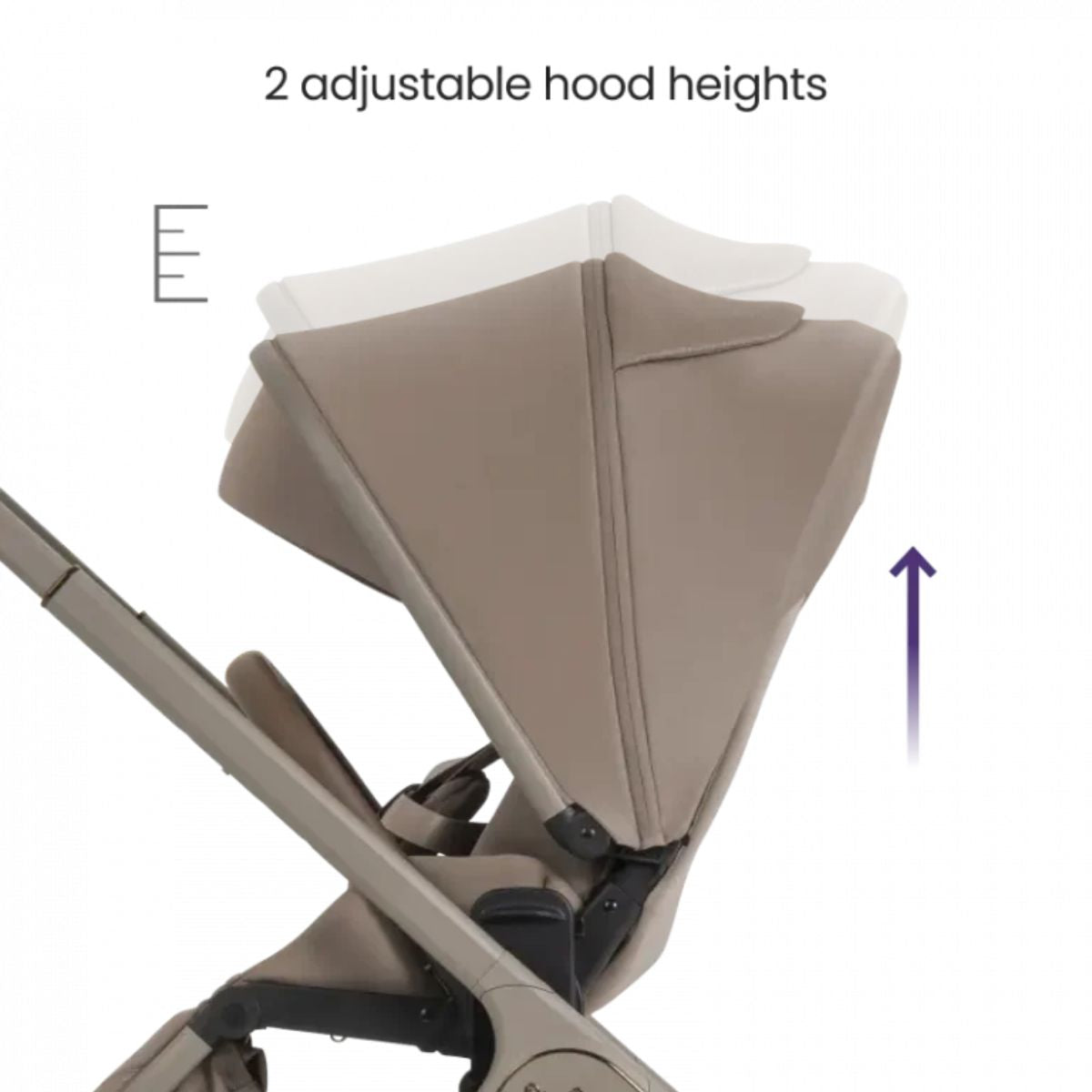 Silver Cross Cove 2 Full-Size All-Terrain Stroller - Champagne on Luna Baby Store Miami